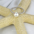 Simple Classical Freshwater Real Lady Pearl Ring